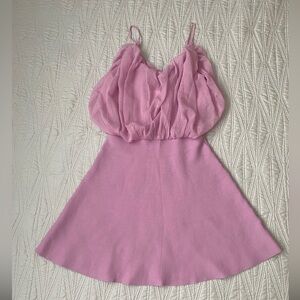 Zara Pink mini dress
